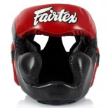 Боксерский шлем Fairtex (HG-13FH red) Full Head